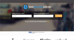 Desktop Screenshot of bestparttimejob.net