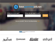 Tablet Screenshot of bestparttimejob.net